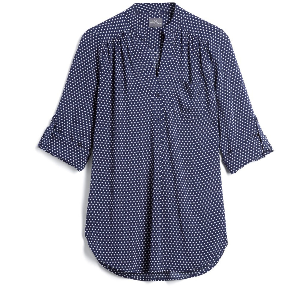 Market & Spruce 3/4 Sleeve Top